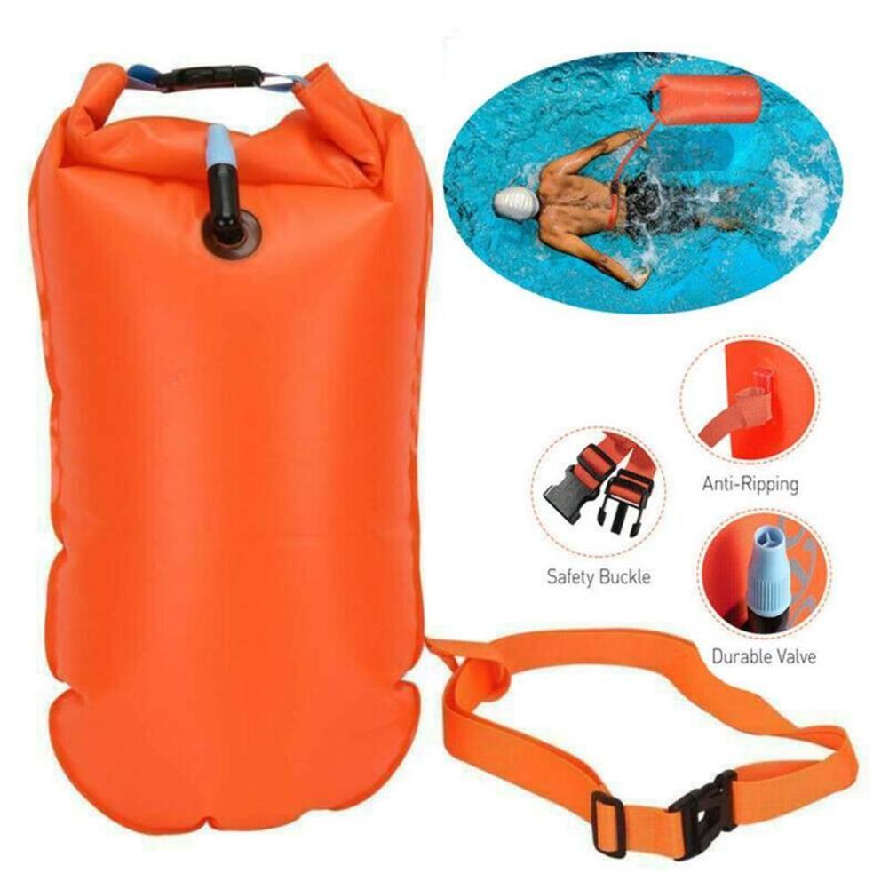 Swim Buoy Open Water - Inflatable Open Swimming Buoy Tow Lightweight