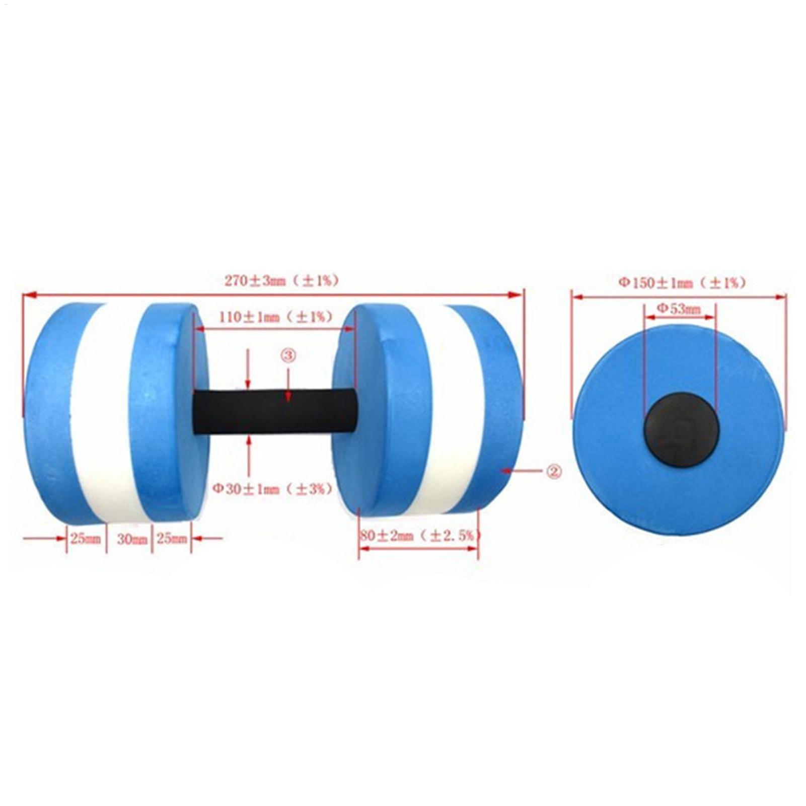 1/2pcs EVA Water Dumbbell Pool - Aquatic Sports Types ulasan dan harga