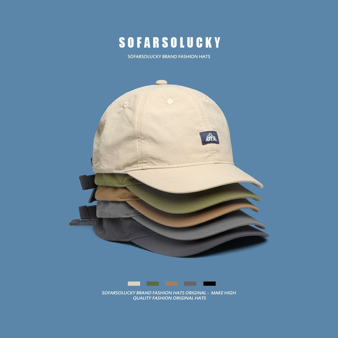 Summer Quick Dry Baseball Cap  - Aquatic Sports Hat ulasan dan harga
