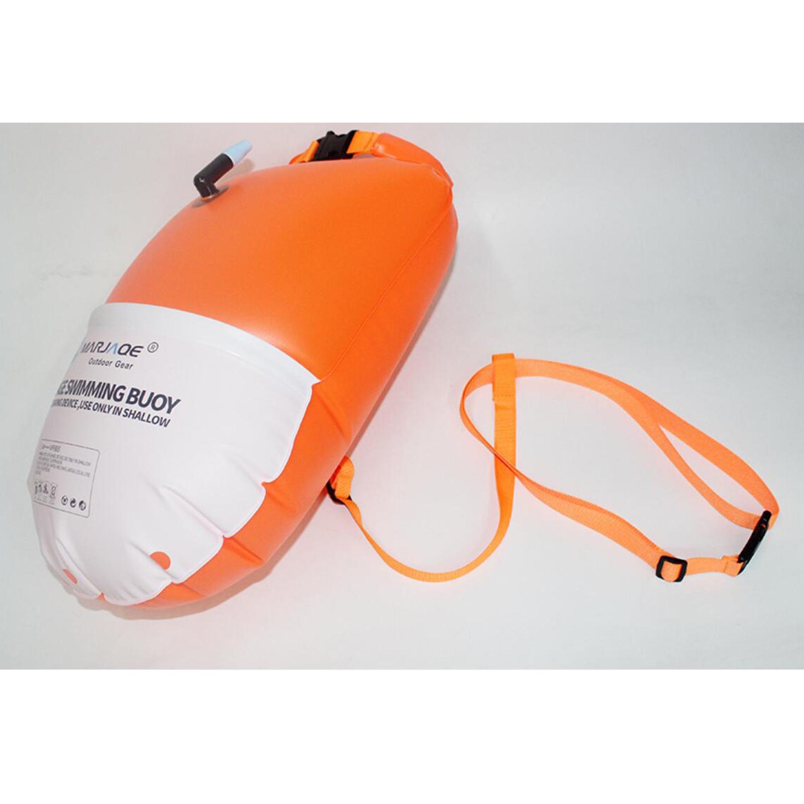 20L PVC Swim Buoy Float with A - Swim Buoy Open Water ulasan dan harga